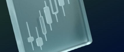 Forex candlestick chart illustrating popular forex indicators and technical analysis