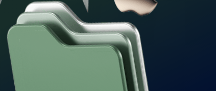 3D green folder icon representing organised trading technical analysis resources
