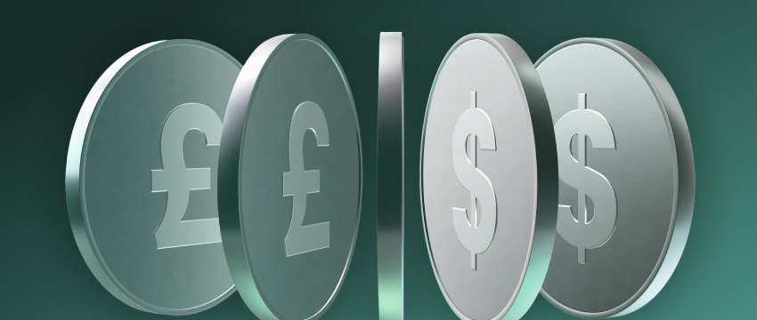 Euro and dollar symbols representing the most traded currency pairs in the forex market